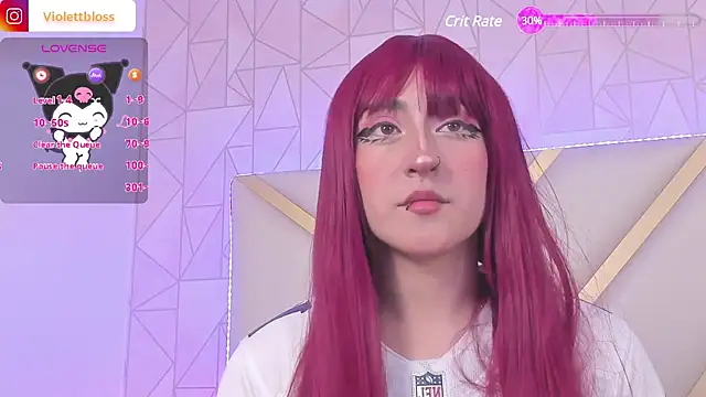 Violettbloss online show from January 2025 10:35:01 PM