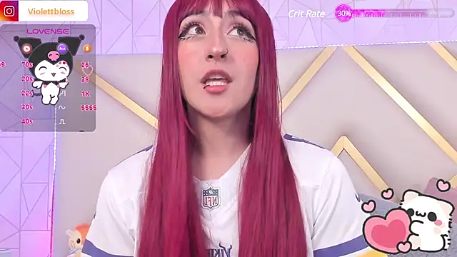 Violettbloss online show from January 2025 01:36:02 AM