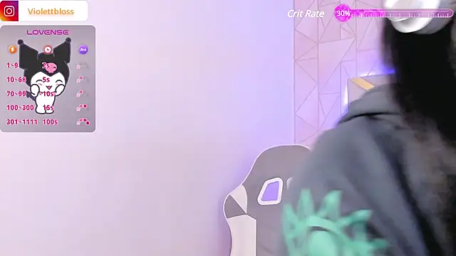 Violettbloss online show from January 2025 09:22:01 PM