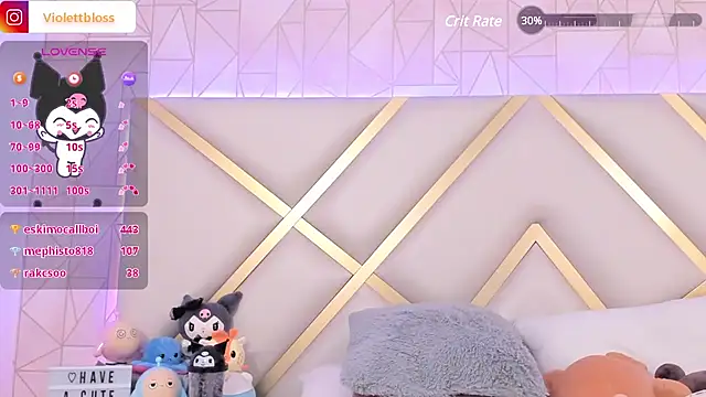 Violettbloss online show from February 2025 12:33:01 AM