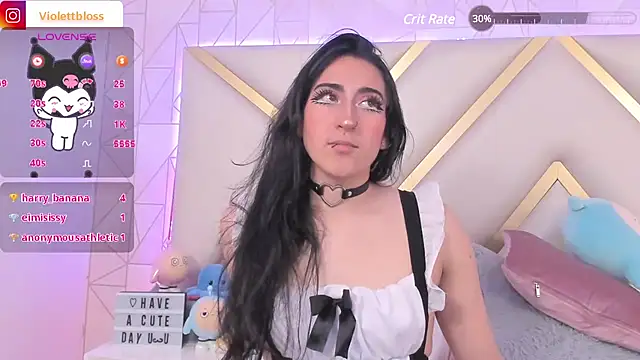 Violettbloss online show from February 2025 12:20:02 AM