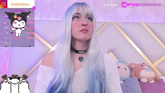 Violettbloss online show from March 2025 09:21:01 PM