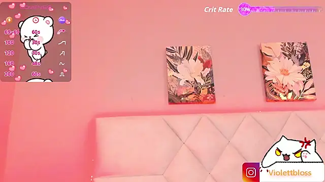 Violettbloss online show from September 2025 03:21:01 AM