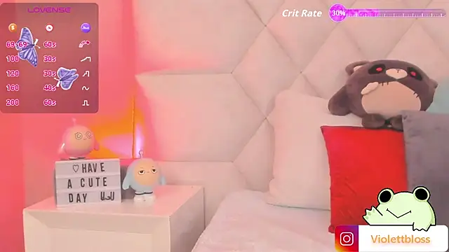 Violettbloss online show from October 2025 03:39:02 AM