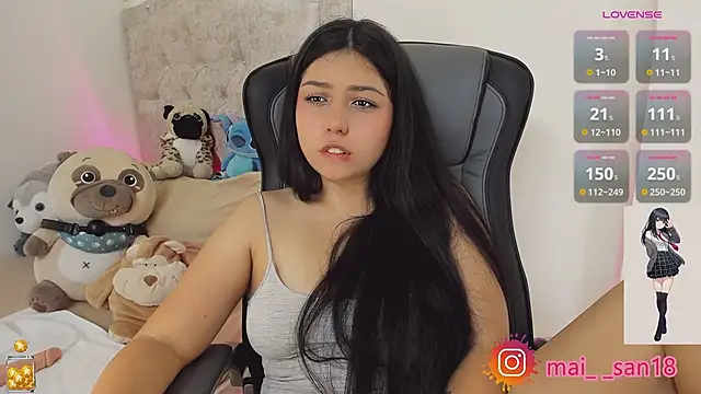 Snapshot of Maii_chan chatting on January 2025 09:40:02 AM Maii chan online show from January 2025 09:40:02 AM