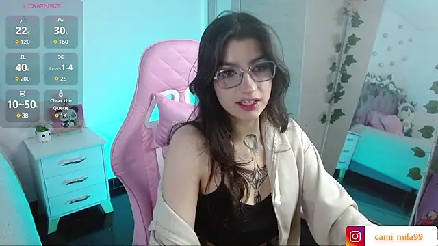 cami mila9 online show from January 2025 04:02:01 AM