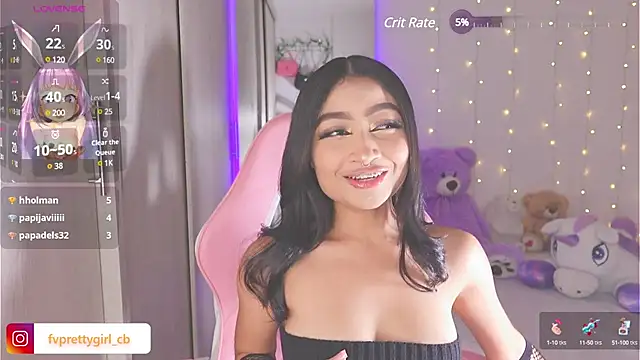 Snapshot of urfavprettygirl chatting on February 2025 05:47:01 AM urfavprettygirl online show from February 2025 05:47:01 AM