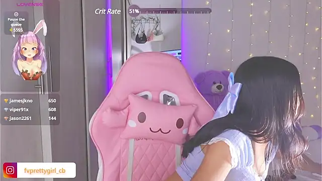 Snapshot of urfavprettygirl chatting on March 2025 10:00:02 AM urfavprettygirl online show from March 2025 10:00:02 AM