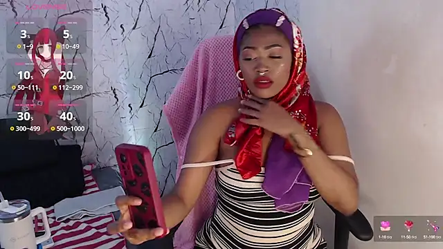 ebonyciaraqueen online show from March 2025 07:31:01 PM