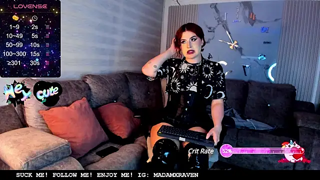 Snapshot of Madamxraven chatting on March 2025 06:58:02 AM Madamxraven online show from March 2025 06:58:02 AM