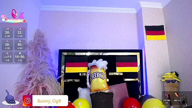 Snapshot of Bunny_O chatting on September 2025 09:19:01 PM Bunny O online show from September 2025 09:19:01 PM