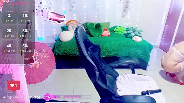 MilkyXSakura online show from February 2025 03:10:02 AM