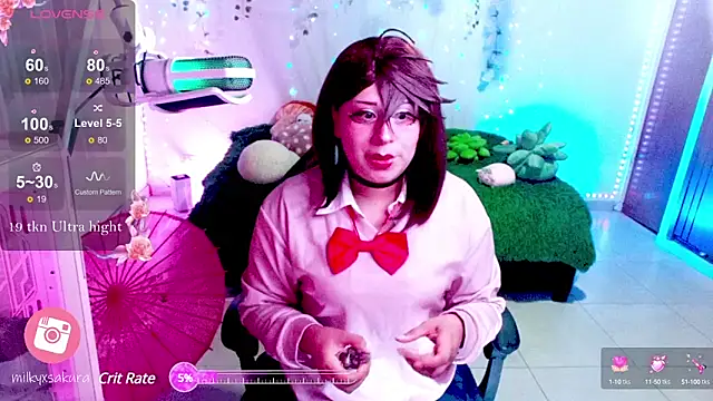 MilkyXSakura online show from March 2025 01:35:02 AM