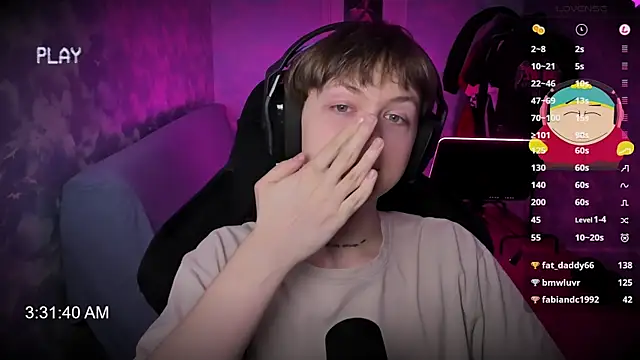 charonbaby1 online show from January 2025 12:33:01 AM