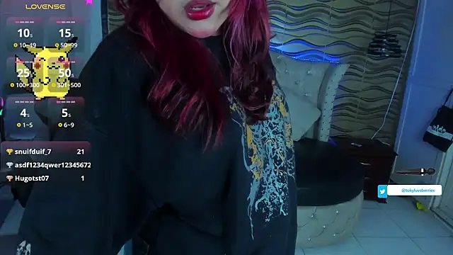 Snapshot of toky_doll chatting on February 2025 09:11:02 PM toky doll online show from February 2025 09:11:02 PM