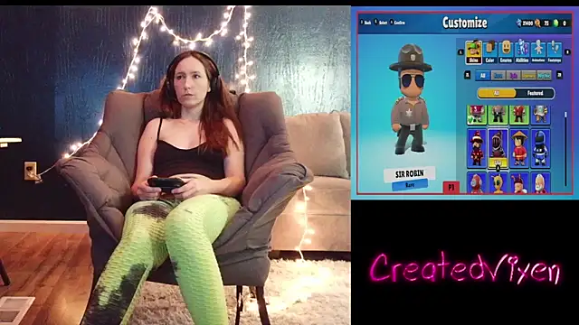 CreatedVixen online show from October 2025 01:22:02 PM
