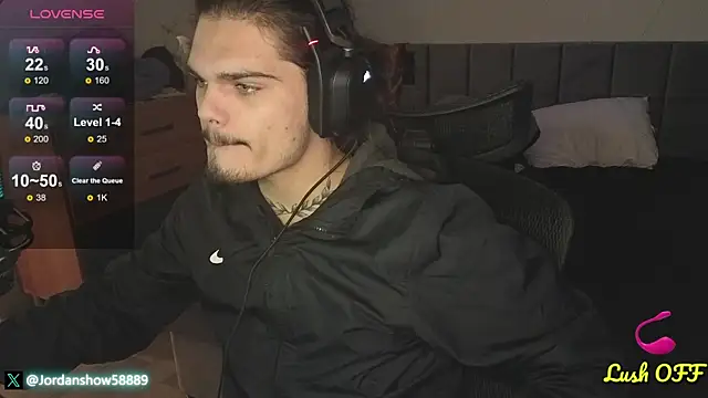 Snapshot of JordanShow chatting on February 2025 12:59:01 PM JordanShow online show from February 2025 12:59:01 PM