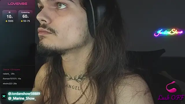 Snapshot of JordanShow chatting on February 2025 06:43:02 PM JordanShow online show from February 2025 06:43:02 PM