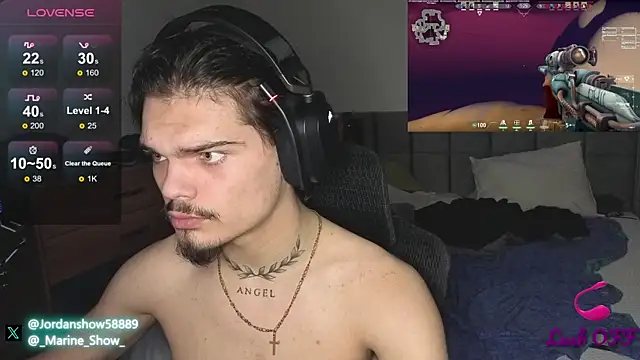 Snapshot of JordanShow chatting on February 2025 04:51:02 AM JordanShow online show from February 2025 04:51:02 AM