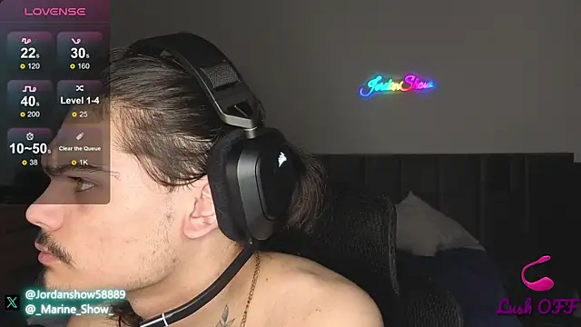 Snapshot of JordanShow chatting on February 2025 11:01:02 AM JordanShow online show from February 2025 11:01:02 AM