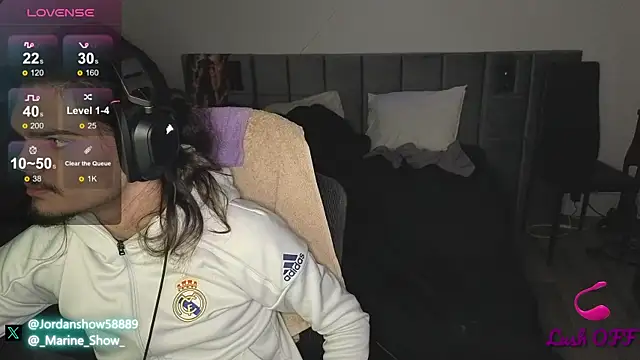 Snapshot of JordanShow chatting on February 2025 03:01:02 AM JordanShow online show from February 2025 03:01:02 AM