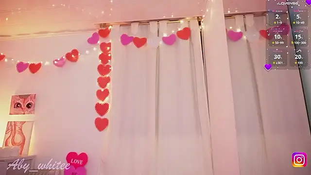 AbyWhitee online show from March 2026 07:25:02 AM