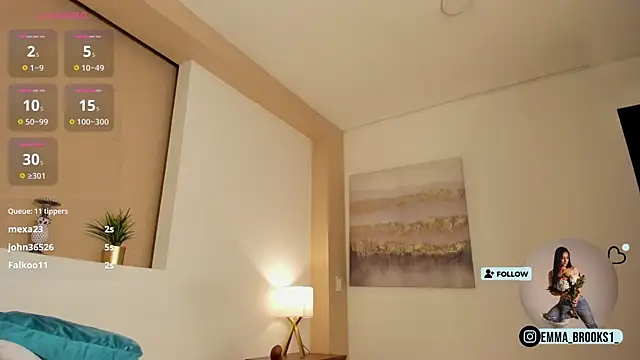 emma brooks1 online show from January 2025 10:34:02 PM