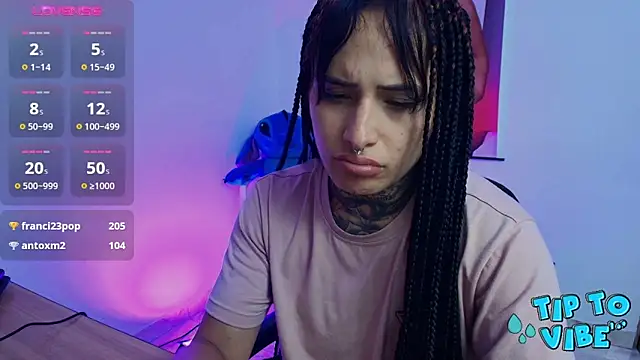 Snapshot of TinnaDawsom chatting on February 2025 04:48:02 AM TinnaDawsom online show from February 2025 04:48:02 AM