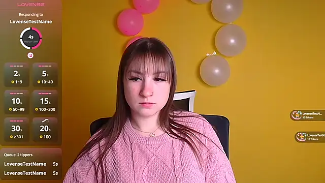 Evelina GG online show from February 2025 09:52:02 AM