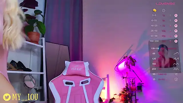 MyLou  online show from November 2025 03:11:01 PM