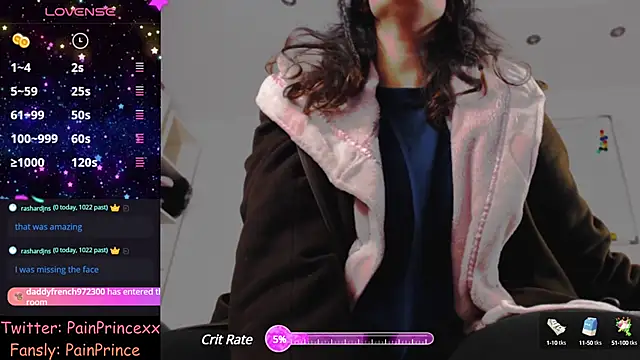 Snapshot of pain_princee chatting on December 2024 03:19:02 PM pain princee online show from December 2024 03:19:02 PM