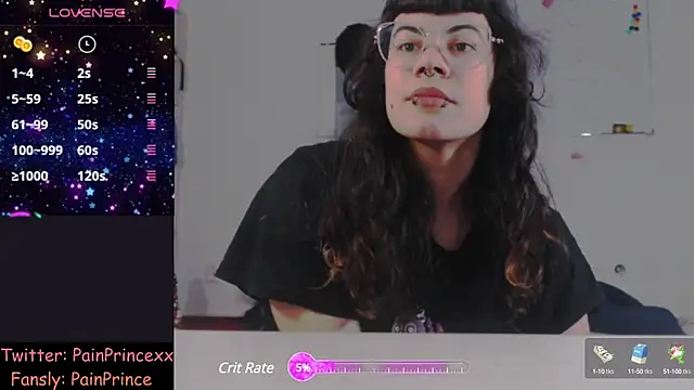 Snapshot of pain_princee chatting on January 2025 02:37:01 PM pain princee online show from January 2025 02:37:01 PM