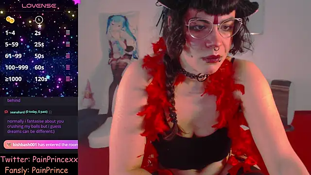 Snapshot of pain_princee chatting on January 2025 09:16:01 PM pain princee online show from January 2025 09:16:01 PM