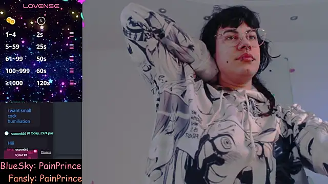 Snapshot of pain_princee chatting on February 2025 02:37:02 PM pain princee online show from February 2025 02:37:02 PM