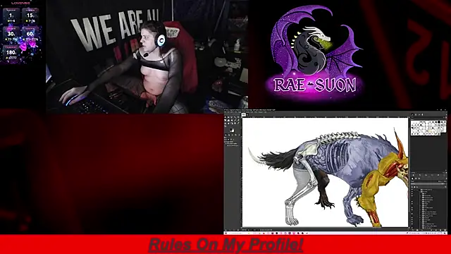 Rae-Suon online show from December 2025 05:14:01 AM