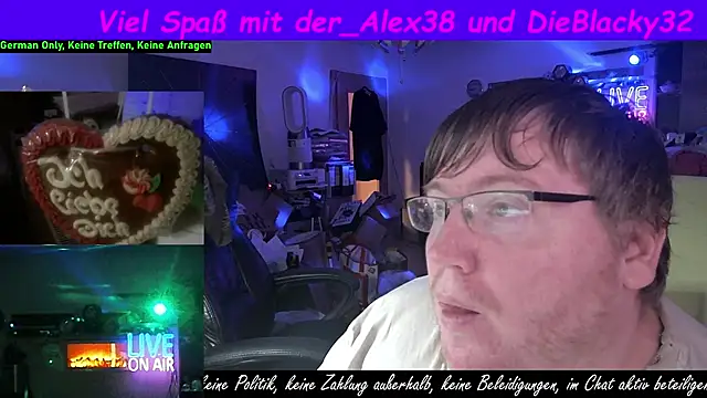 der alex38 online show from September 2025 06:40:02 PM