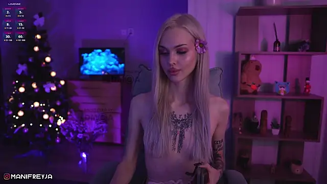 ManiFreyja online show from January 2025 10:19:01 PM