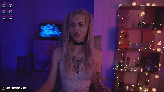 ManiFreyja online show from January 2025 12:59:01 AM