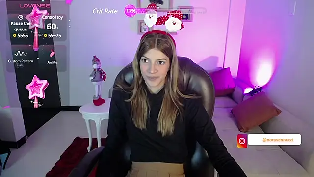 Snapshot of Nora_Vennucci chatting on December 2024 07:48:02 PM Nora Vennucci online show from December 2024 07:48:02 PM