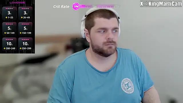 KingMarti online show from May 2026 12:01:01 PM