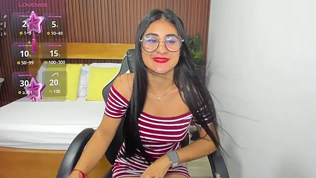 evelin leroy online show from February 2025 12:00:01 PM