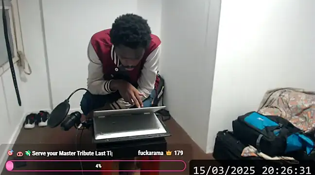 Snapshot of Mastertopdome chatting on March 2025 11:28:02 PM Mastertopdome online show from March 2025 11:28:02 PM