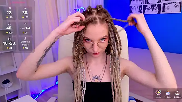 Snapshot of VioletShine chatting on February 2025 10:26:02 AM VioletShine online show from February 2025 10:26:02 AM