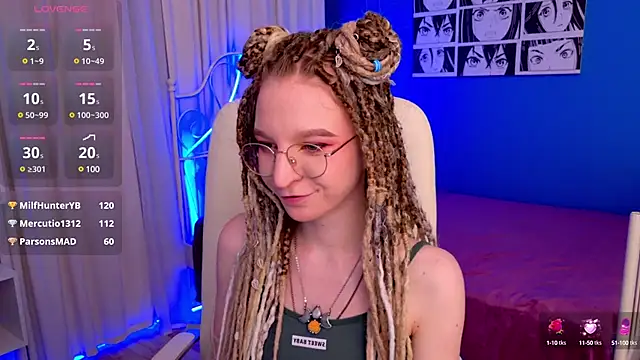 Snapshot of VioletShine chatting on February 2025 06:53:01 PM VioletShine online show from February 2025 06:53:01 PM