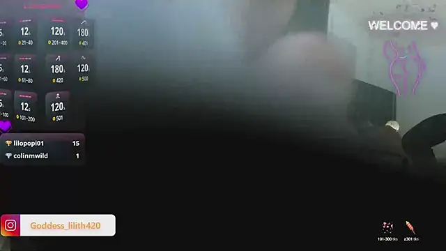 Goddess  Lilith online show from December 2024 06:24:02 AM