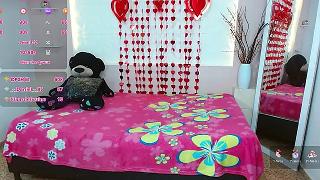 Snapshot of GemaRush chatting on February 2025 06:08:02 PM GemaRush online show from February 2025 06:08:02 PM