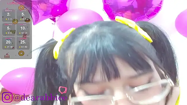 Snapshot of DearAbbiee chatting on February 2025 01:19:02 PM DearAbbiee online show from February 2025 01:19:02 PM