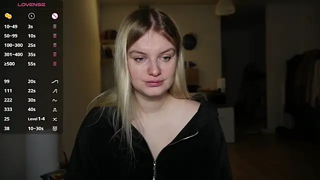 shiny bunnyyy online show from January 2025 10:34:01 PM