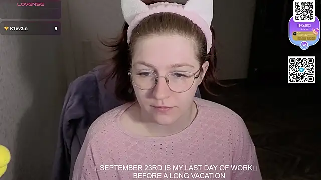 LesyaOxi online show from September 2025 08:38:02 AM