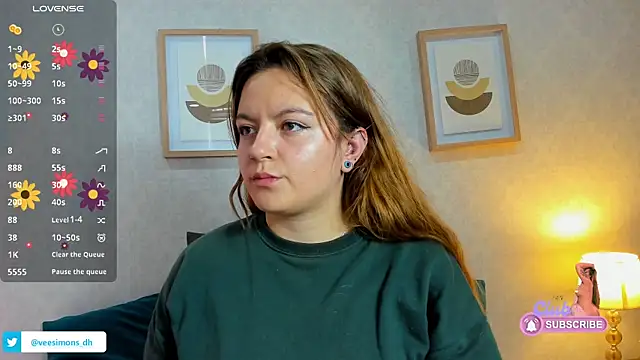 Veronica simons online show from March 2025 07:35:01 PM